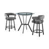 17 Stories 2 Person Counter Height Dining Set Wayfair